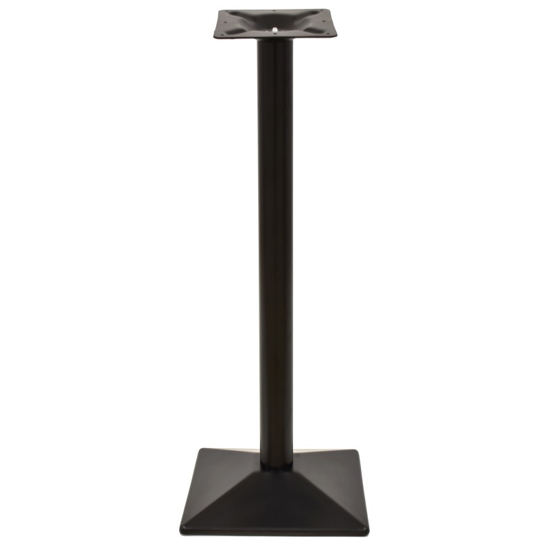 Base de mesa SOHO, alta, negra, base de 40 x 40 cms, altura 110 cms-0