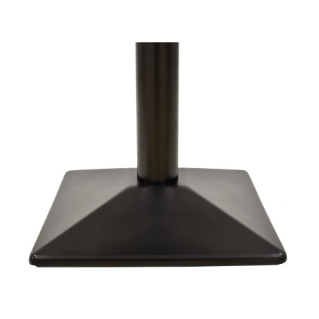 Base de mesa SOHO, alta, negra, base de 40 x 40 cms, altura 110 cms-2