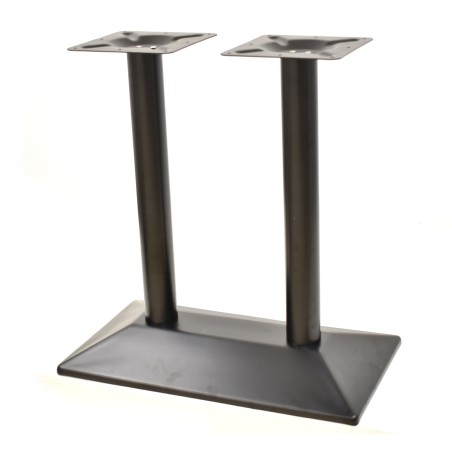 Base de mesa SOHO, rectangular, negra, base de 70 x 40 cms, altura 72 cms-0