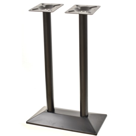 Base de mesa SOHO, alta, rectangular, negra, base de 70 x 40 cms, altura 110 cms-0