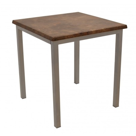 Base de mesa LIRIO, metal, gris plata, 65 x 65 cms, altura 72 cms, para tableros de 70 x 70 cms-0