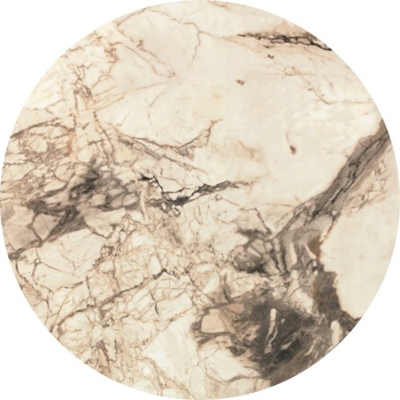 Tablero de mesa Werzalit SM, MARBLE ALMERIA 209, 60 cms de diámetro*.-0