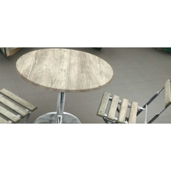 Tablero de mesa Werzalit-Sm, PONDEROSA BLANCO 178, 60 cms de diámetro*. 2