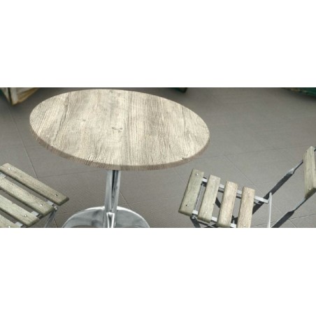 Tablero de mesa Werzalit-Sm, PONDEROSA BLANCO 178, 60 cms de diámetro*.-0
