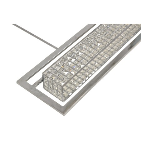 Lámpara ATRIA, colgante, metal, cristal-0