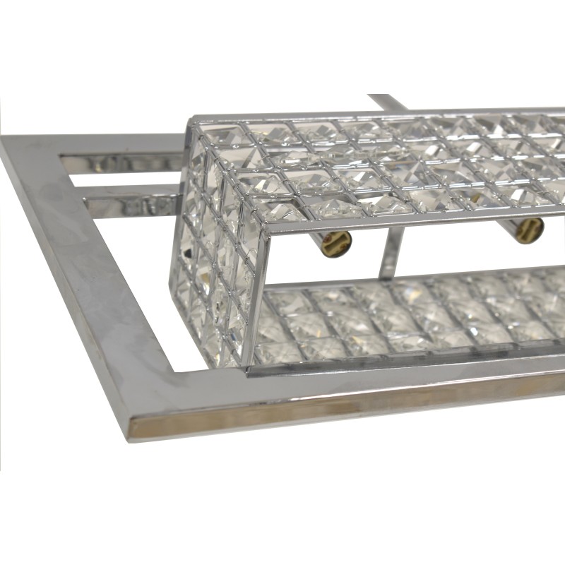 Lámpara ATRIA, colgante, metal, cristal-1