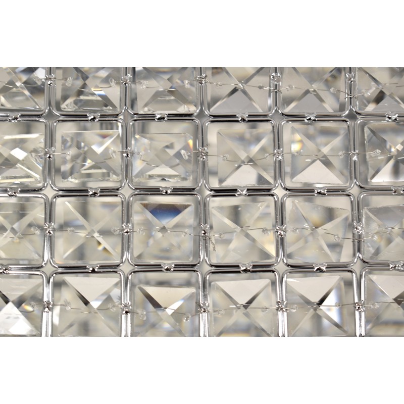Lámpara ATRIA, colgante, metal, cristal-2
