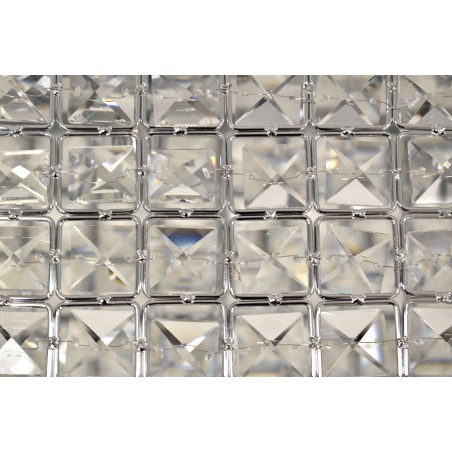 Lámpara ATRIA, colgante, metal, cristal-2