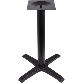 Base de mesa CARIBE, negra, base de 56 x 56 cms, altura 72 cms