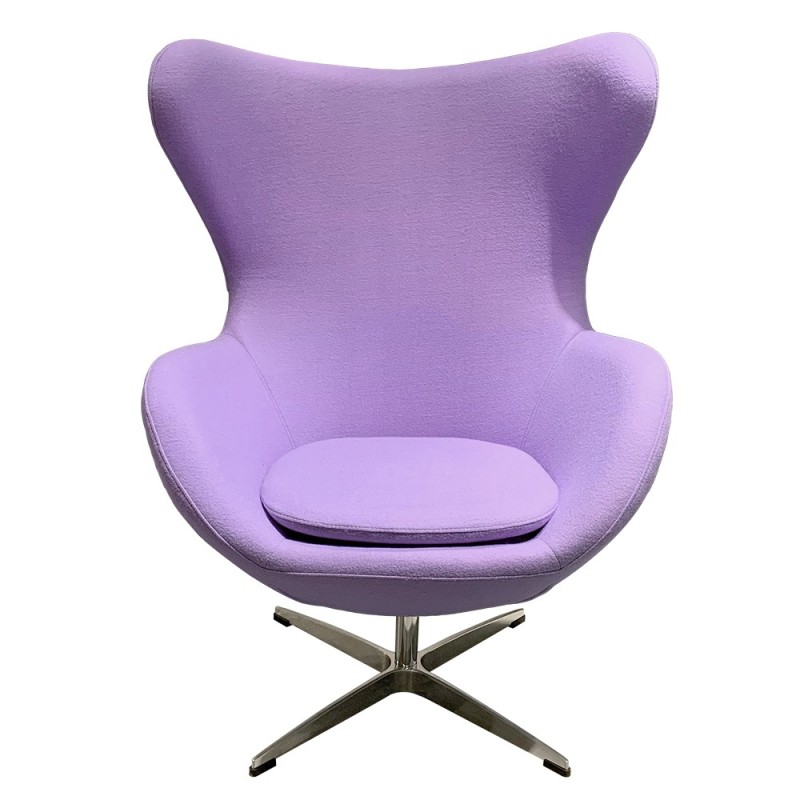 Sillón EG SH047, tapizado cachemira lila 47-1