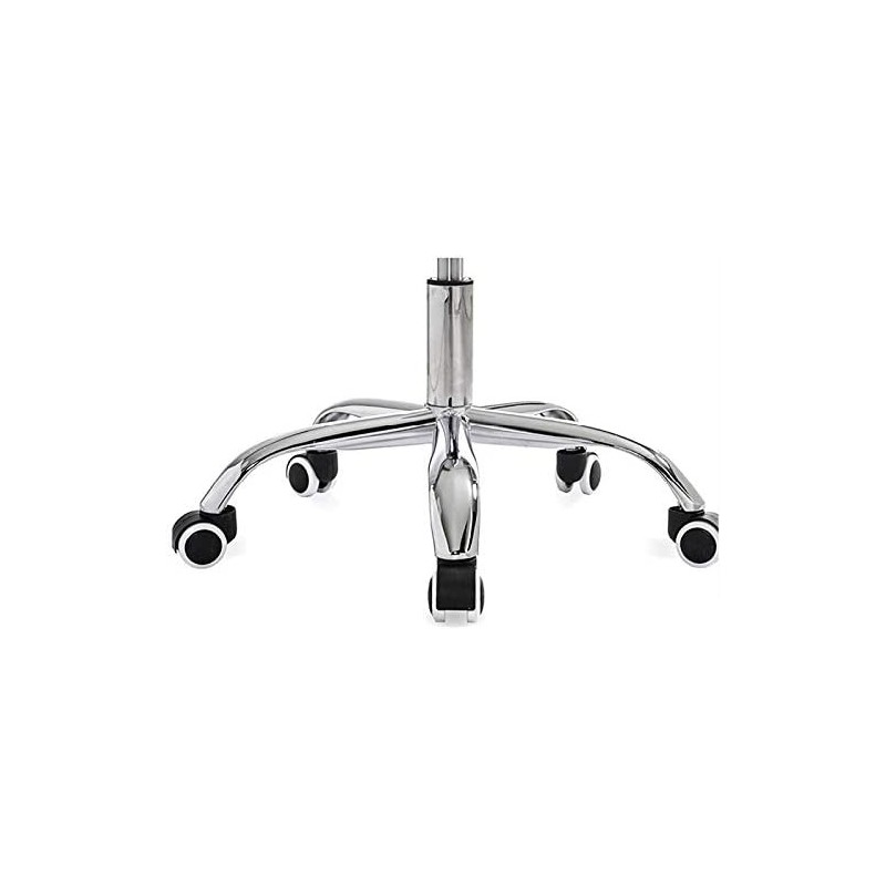 Sillón de oficina FISS NEW (M), negro, basculante, malla y tejido negro-5