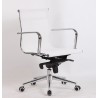 Sillón de oficina MAX NEW, giratorio, malla blanca