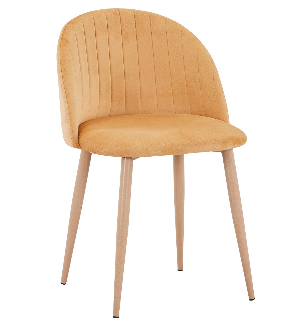 Terciopelo amarillo mostaza 42