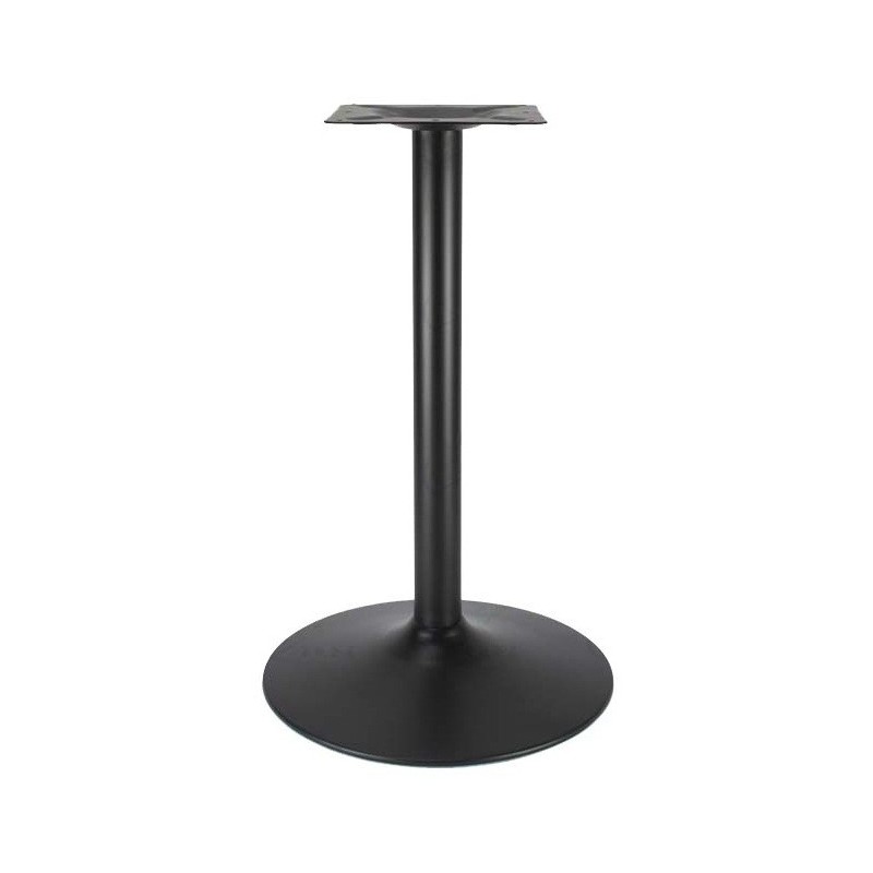 Base de mesa CRISS, negra, 45 cms. diámetro, altura 73 cms
