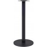 BOHEME Table base, high, black, 43 cms in diameter, height 110 cms