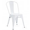 TOL EK LIMITED chair, steel, white