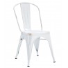 TOL EK VINTAGE chair, steel, white