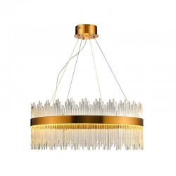 MILDA pendant lamp, golden...