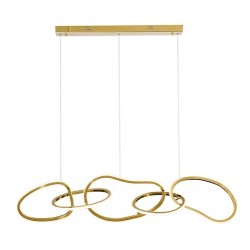 WOLFIS pendant lamp, golden...