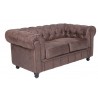 CHESTER NEW sofa, 2 seater, vintage synthetic leather