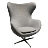 Sillón EG, tapizado cachemira gris 51