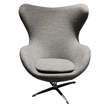 Sillón EG, tapizado cachemira gris 51 2