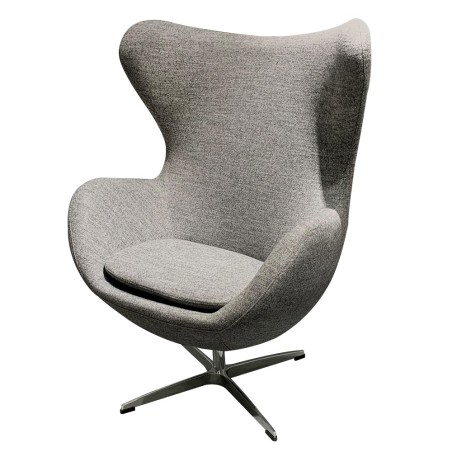 Sillón EG, tapizado cachemira gris 51-1