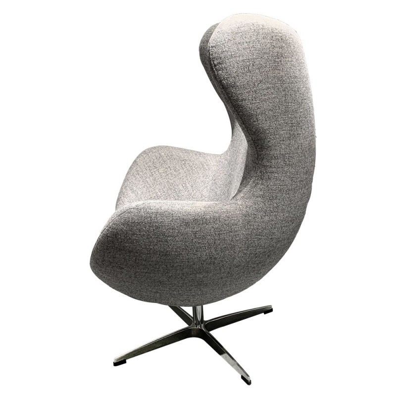 Sillón EG, tapizado cachemira gris 51-2