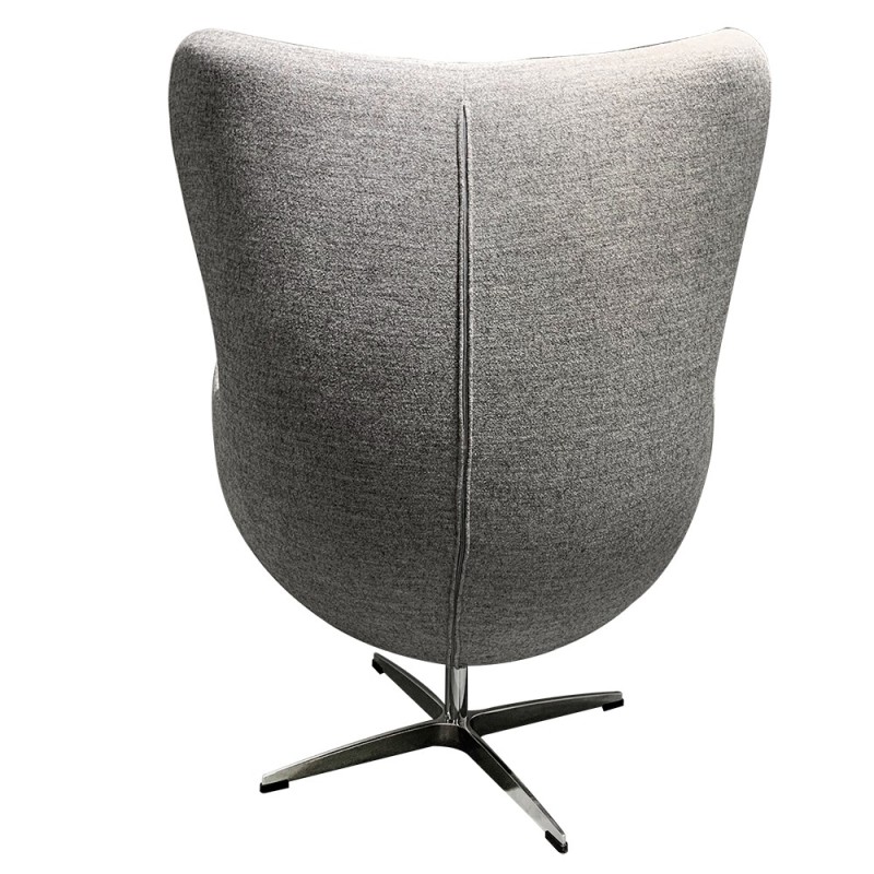 Sillón EG, tapizado cachemira gris 51-3