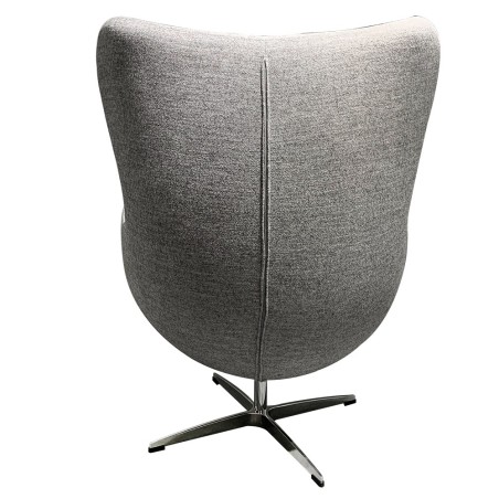 Sillón EG, tapizado cachemira gris 51-3