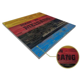 Tablero de mesa HD7348, vintage, 70 x 70 cms