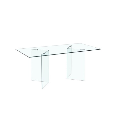 Mesa OTISH, cristal 180x90 cms