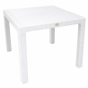 Mesa MIJAS, polipropileno blanco, 90 x 90 cms