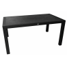 Mesa MIJAS, polipropileno negro, 150 x 90 cms