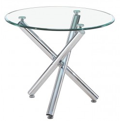 DESIREE NEW table, chromed,...