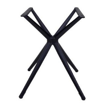 Base de mesa OASIS, resina negra , altura 72 cms 2