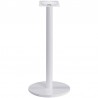 BOHEME Table base, high, white, 43 cms in diameter, height 110 cms