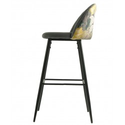 PALM GREY bar stool, metal,...