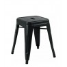 TOL EK LIMITED 46 barstool, low, steel, black color