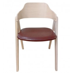 JARSY armchair, hevea wood,...