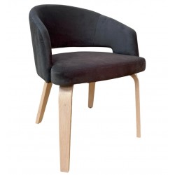 VISAU armchair, hevea wood...