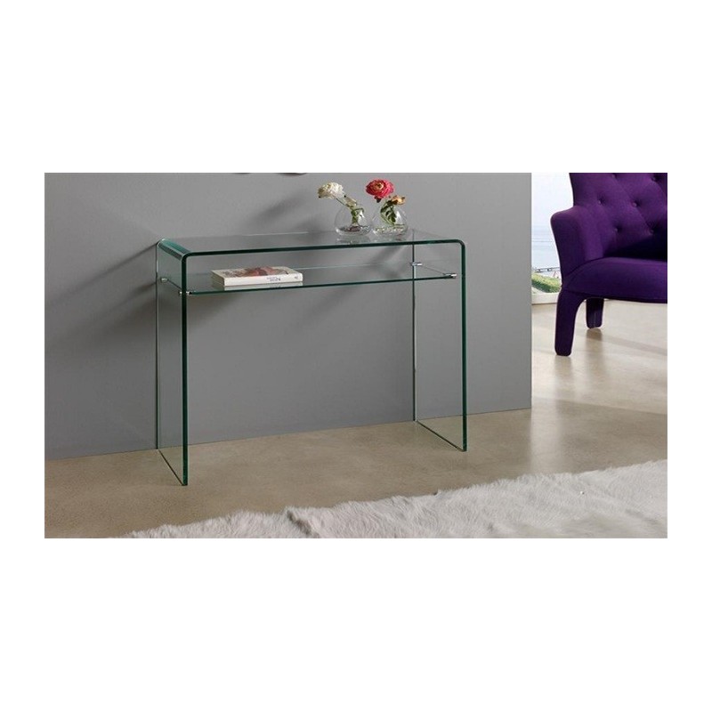Consola CANADA (SU), cristal curvado, 100 x 33 cms-1