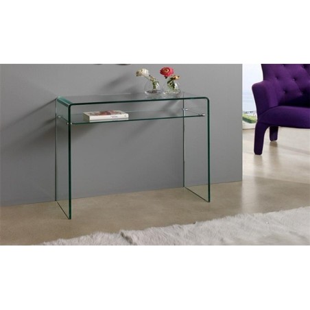 Consola CANADA (SU), cristal curvado, 100 x 33 cms-1