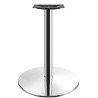 Base de mesa BENAMARA, acero inoxidable, base de acero de 8 mm. 45 cms de diámetro, altura 72 cms