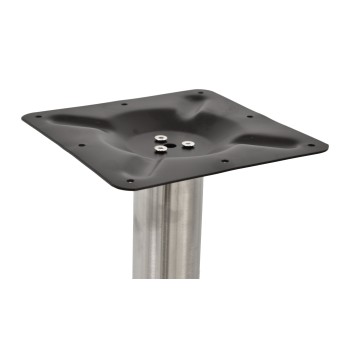 Base de mesa BENAMARA, acero inoxidable, base de acero de 8 mm. 45 cms de diámetro, altura 72 cms 2