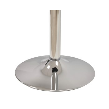 Base de mesa CRISS NEW, alta, cromada, base 45 cms diámetro, altura 110 cms 2