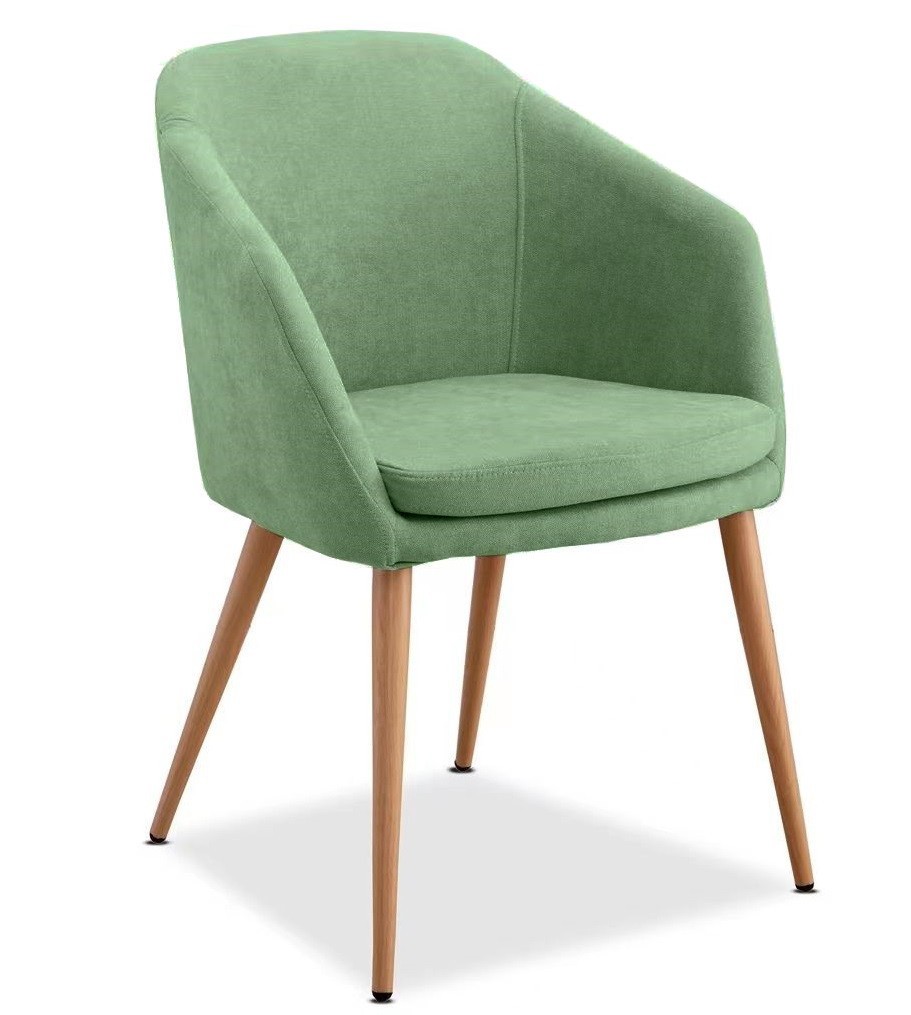 Tapizado tejido linen verde claro
