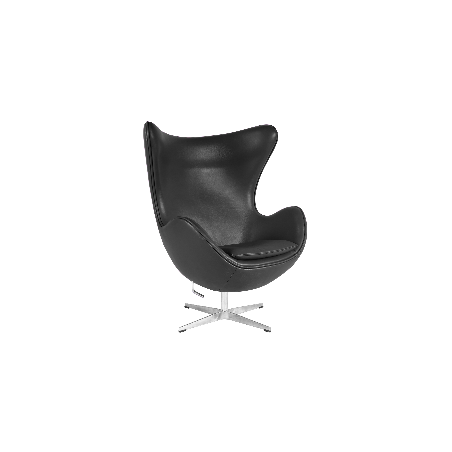Sillón EG (TE), fibra de vidrio, basculante, tapizado similpiel negra-9