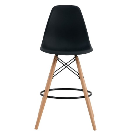 Taburete STAR (SU), madera, carcasa negra-0