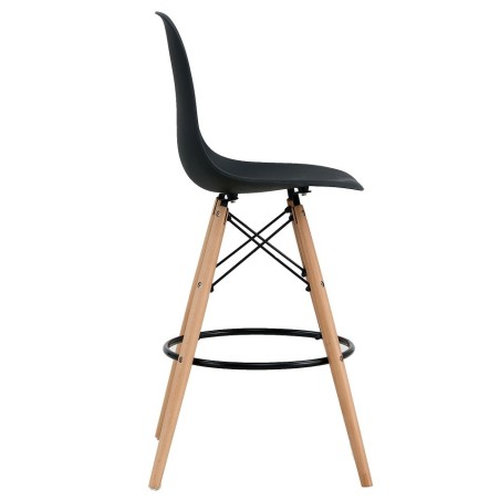 Taburete STAR (SU), madera, carcasa negra-1